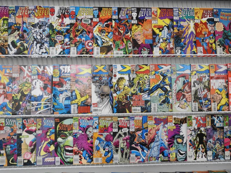 Huge Lot 180+ Comics W/ Spider-Man, X-Men, Secret Defenders, +More! Avg FN Cond!