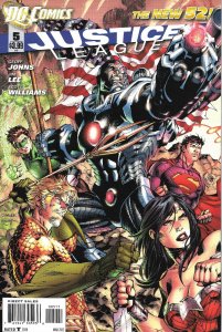 Justice League # 5 New 52 N52 Regular Cover NM DC (2011)