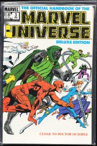 The Official Handbook of the Marvel Universe #3 (1985)