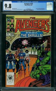 Avengers #259 (1985) CGC 9.8 NM/MT