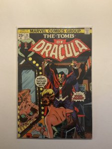 Tomb Of Dracula 24 Fine Fn 6.0 Marvel