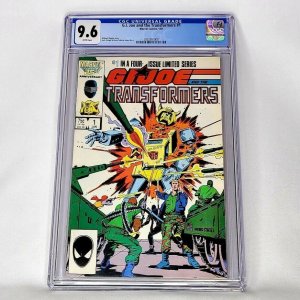 GI Joe and the Transformers #1 Marvel 1987 CGC 9.6 