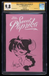 Mirka Andolfo's Sweet Paprika #1 CGC NM/M 9.8 SS Signed/Sketched Andolfo!