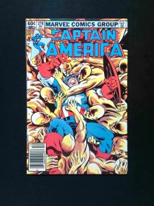 Captain America  #276  MARVEL Comics 1982 VF NEWSSTAND