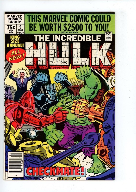 The Incredible Hulk Annual #9 (1980) Marvel Comics