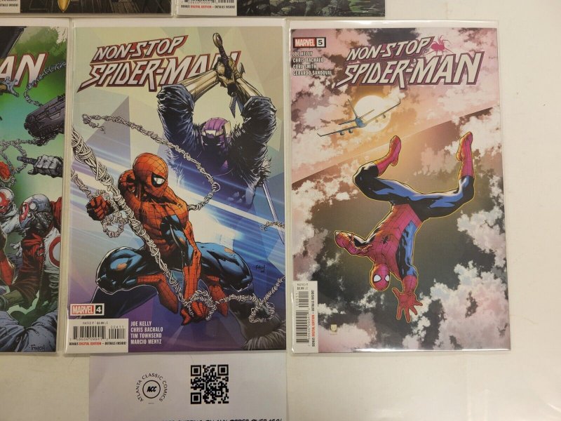 5 Non-Stop Spider-Man Marvel Comic Books #1 2 3 4 5 36 TJ43