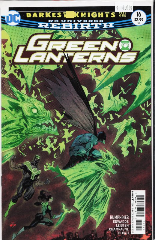 Green Lanterns #16 (2017) Batman