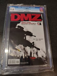 DMZ #1 CGC 9.8 1ST APPEARANCE OF MATTHEW ROTH & ZEE