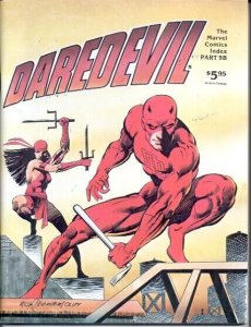 DAREDEVIL-MARVEL COMICS INDEX 9B-1982-RARE