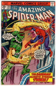 The Amazing Spider-Man #154 SANDMAN! Mighty Marvel Bronze Age