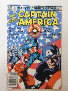 Captain America Annual #6 (1982) FN- Condition! moisture stain