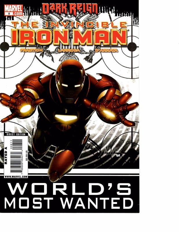 Lot Of 2 Marvel Comic Book Marvel Next Livewires #1 Invincible Iron Man #8 KS11