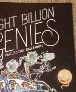 Eight Billion Genies #1 (2022) Vanniversary Variant signed by Ryan Browne