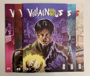 Villainous #1-5 Set (Mad Cave 2020) 1 2 3 4 5 Stonie Williams (9.2+) 