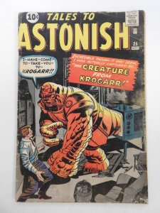 Tales to Astonish #25 (1961) Awesome GVG Condition!!