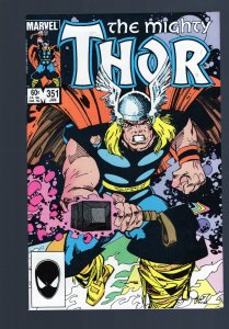 Thor #351 - Walter Simonson Cover, Interior Art and Story. (9.2 OB) 1984
