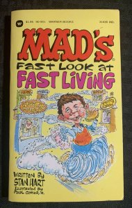 1982 MAD'S Look at Fast Living FN+ 1st Print Paperback - Nick Meglin Collection