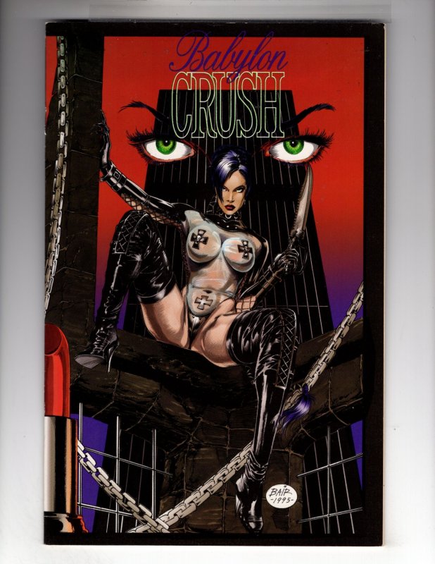 Babylon Crush #1 (1995) Femme Fatale Risque Boneyard Press    / ECA1b