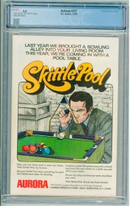 Batman #227 (1970) CGC 6.5! OWW Pages!