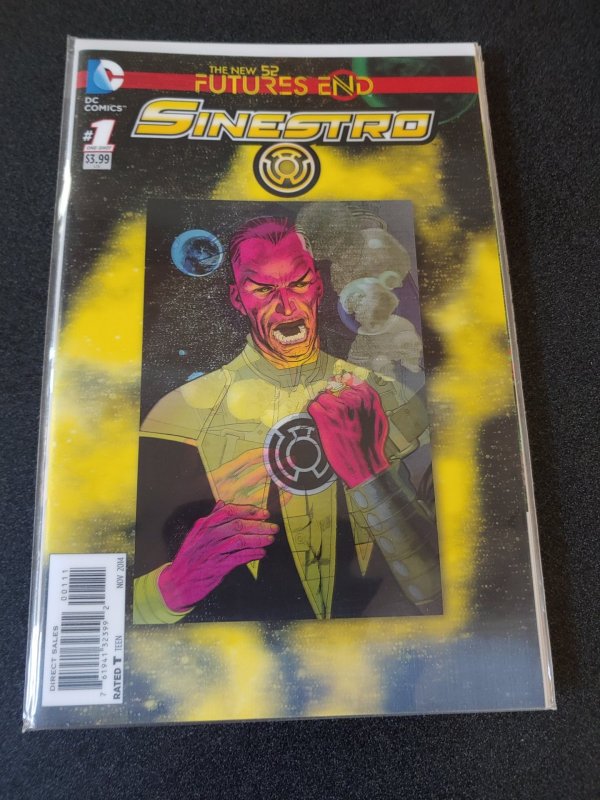 Sinestro: Futures End # 1 3D Lenticular Motion Cover