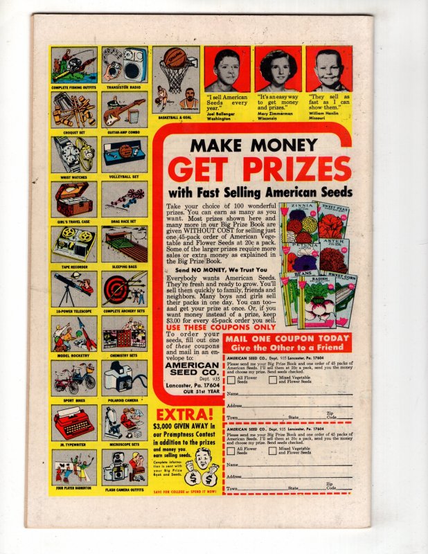 Superboy #155 (1969) Neal Adams Cover HIGH GRADE Silver Age DC  / ID#390