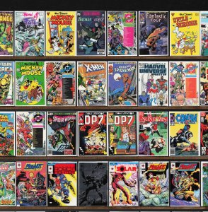 Huge Lot 140+ Comics with Magnus Robot Fighter, Fantastic Four & More!