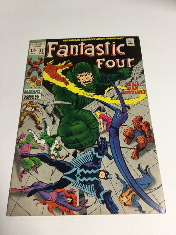 Fantastic Four 83 Vf- Very Fine- 7.5 Marvel Comics