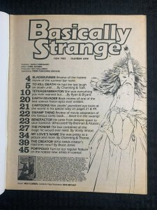 1982 BASICALLY STRANGE Magazine #1 FN+ 6.5 Richard Corben / Wally Wood / Thorne