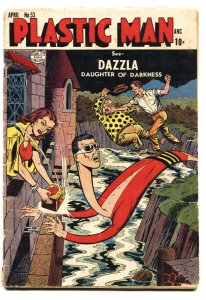 PLASTIC MAN  #53-comic book-Last Pre-Code issue 1955