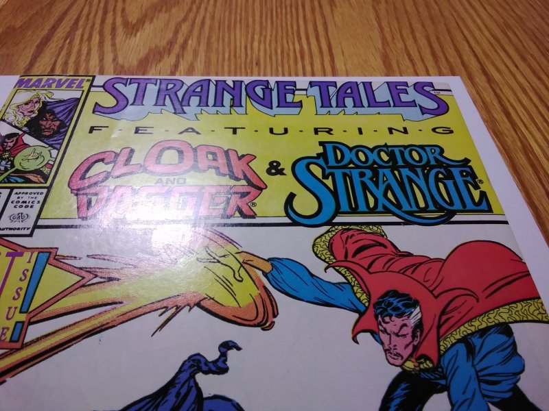 Strange Tales #1 (1987) Newsstand Edition Doctor Strange Cloak & Dagger