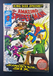 The Amazing Spider-Man Annual (1964) #6 VG/FN (5.0) Sinister Six