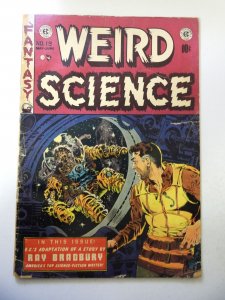Weird Science #19 (1953) FR Condition tape along spine