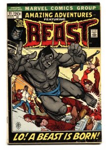 Amazing Adventures #11-1972 marvel First furry beast x-men