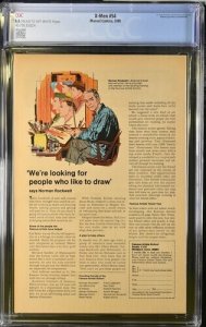 X-Men #54 1969 Marvel Comics CGC 8.5 1st app Alex Summers and Living Pharaoh