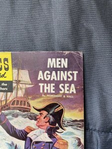 Classic Illustrated Men Against The Sea #103 (1953 Gilberton) 