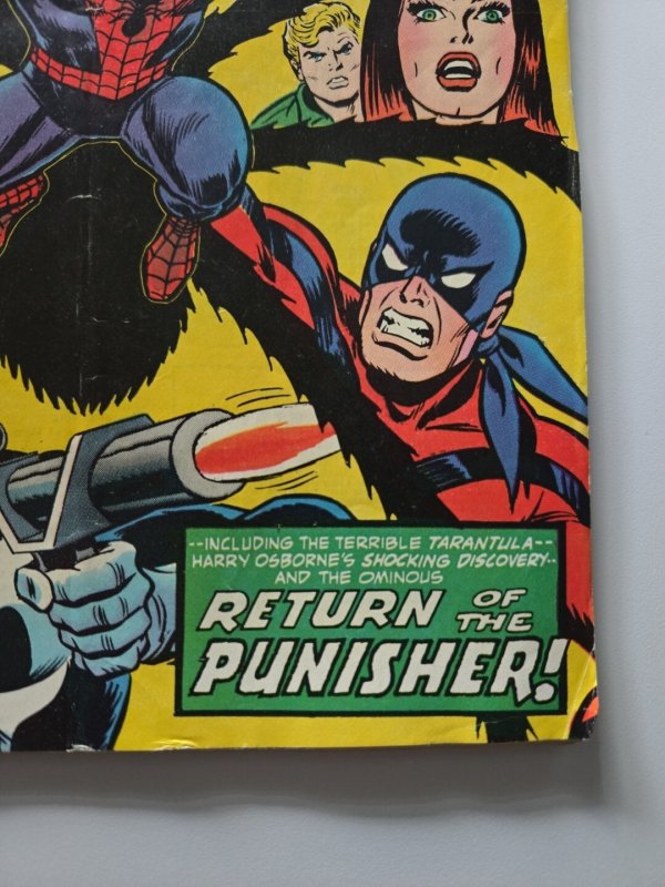 Marvel Comics The Amazing Spider-Man 135 August 1974 Return of the Punisher