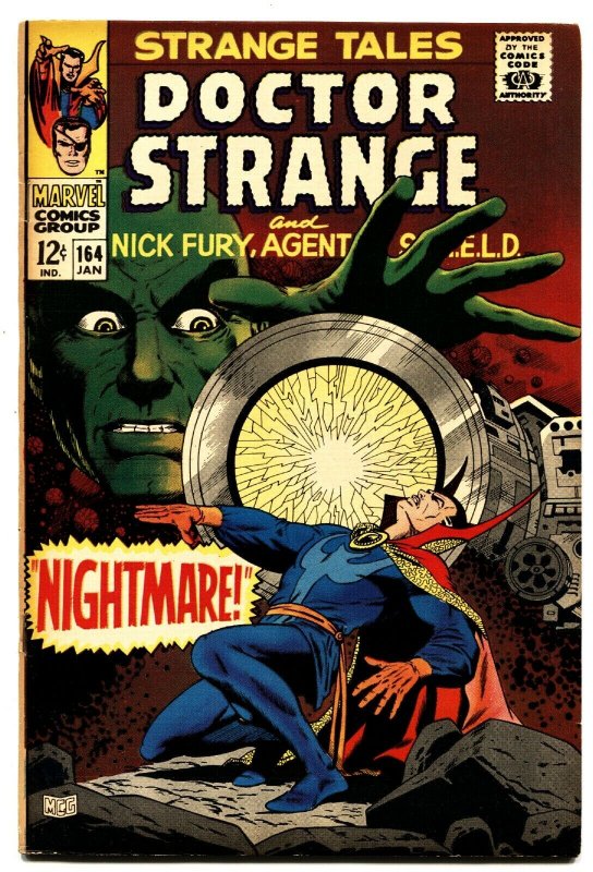 STRANGE TALES #164-comic book DR. STRANGE-NICK FURY VG 