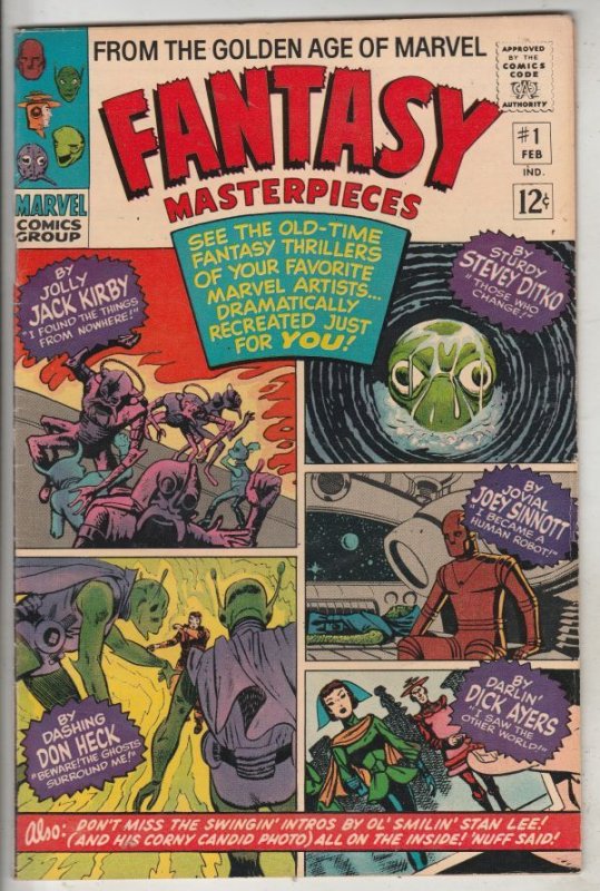 Fantasy Masterpieces #1 (Feb-66) NM- High-Grade 