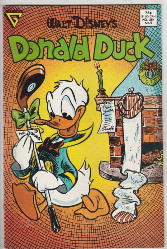 Donald Duck #251 (Mar-87) FN/VF Mid-High-Grade Donald Duck