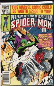 The Spectacular Spider-Man #46 Newsstand Edition (1980) Spider-Man