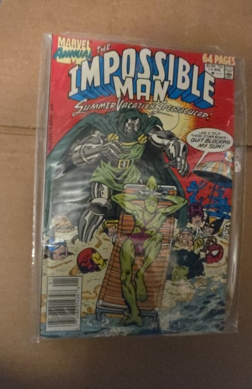 The Impossible Man Summer Vacation Spectacular #1 Newsstand Edition (1990)