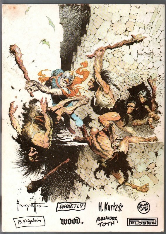 EC Portfolio Two #2 1972-Frank Frazetta cover-Wally Wood-Jack Davis-Alex Toth...