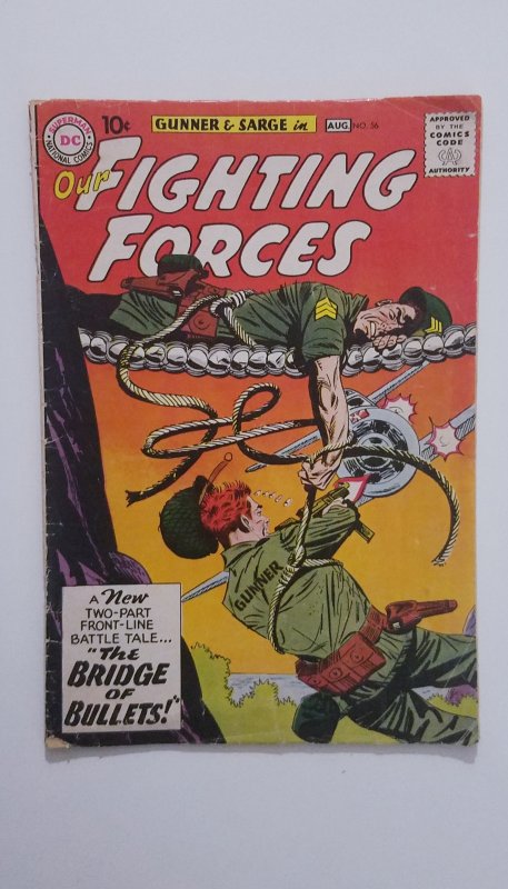 Our Fighting Forces #56 (1960) VG/FN Silver Age SGT Rock