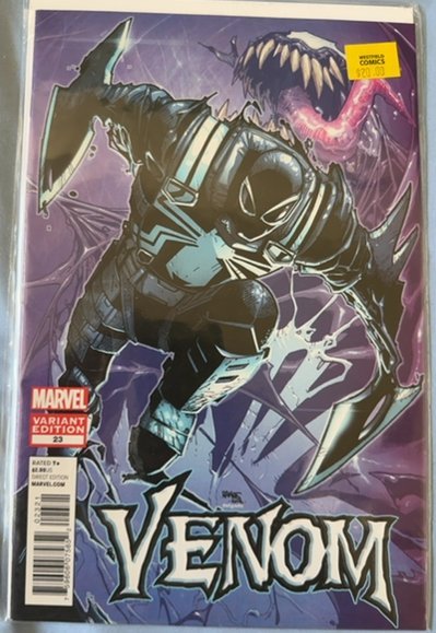 Venom #23 Variant Cover (2012) Venom 