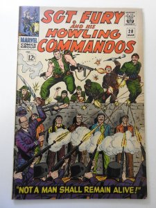 Sgt. Fury #28 (1966) VG+ Condition