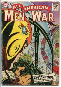 ALL-AMERICAN MEN OF WAR #60-1958-WWII-DC-SILVER AGE-AIR FORCE-HEATH-vg