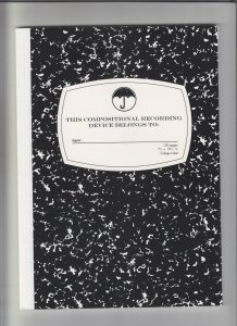 Umbrella Academy Composition Notebook VF/NM 2009 version white spine  gerard way 