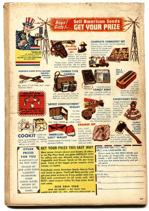 Green Hornet  #29 1946-Harvey-Skull cover-Golden-Age comic book