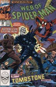 Web of Spider-Man, The #68 VG ; Marvel | low grade comic Tombstone Gerry Conway