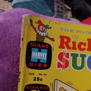 Harvey Comics The Poor Little Rich Boy RICHIE RICH SUCCESS Stories #33 giant siz